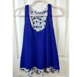 Anthropologie Maeve swing tank 0085 EUC